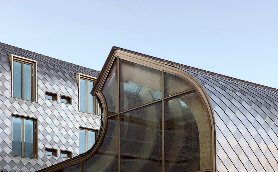 Alison Brooks Architects Exeter College Oxford University Photo Roof detail 1200x742