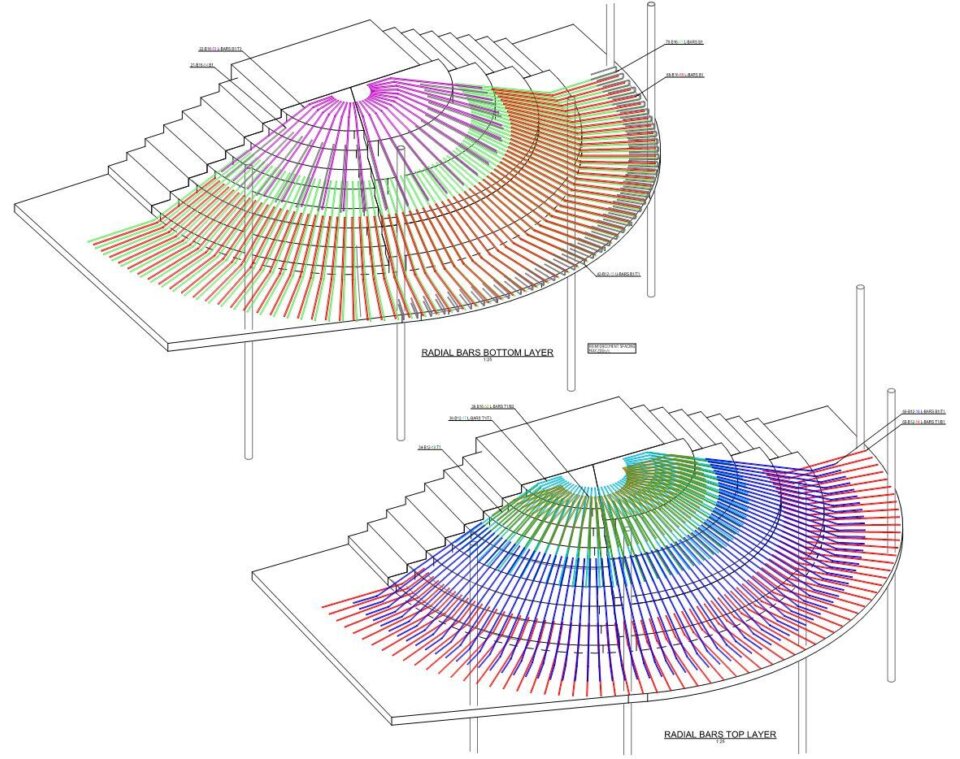 3 D REBAR drawing EXTRACT