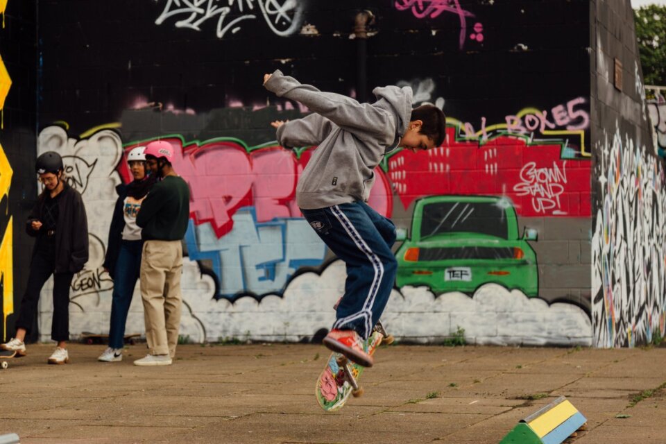 Skateboarded